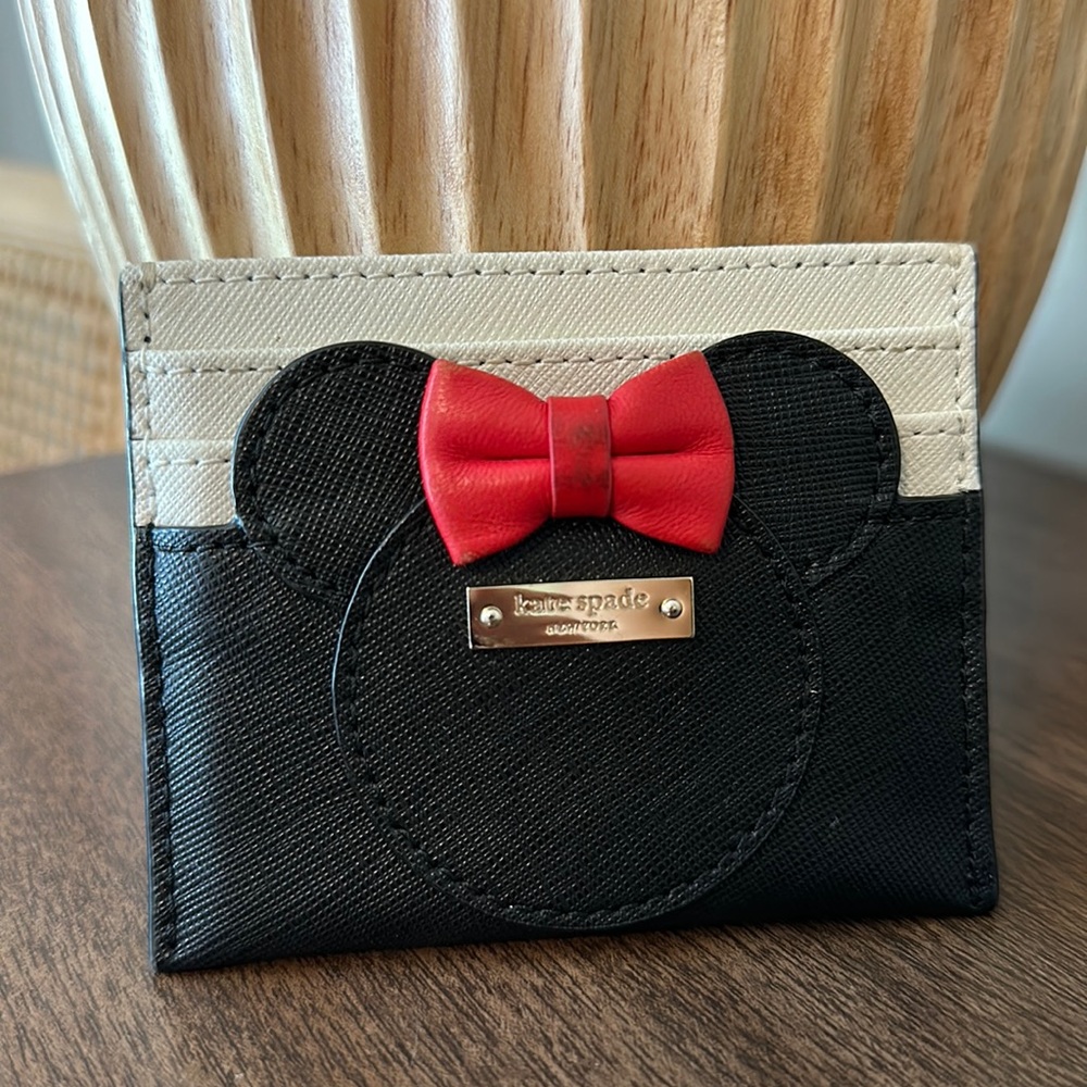 Kate Spade Minnie Mouse Disney mini wallet
